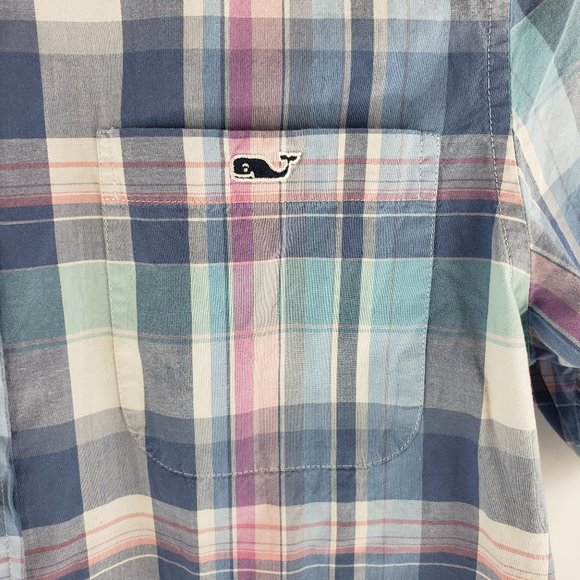 Vineyard Vines slim fit tucker shirt. short sleeve button down. small - Picture 4 of 6